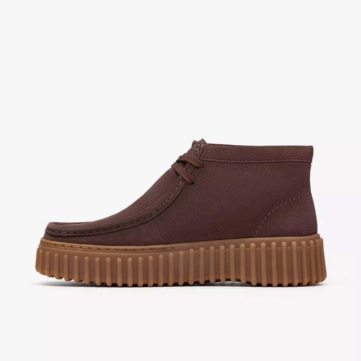 CLARKS Scarpa Donna TORHILL MOSS SUEDE-Marrone