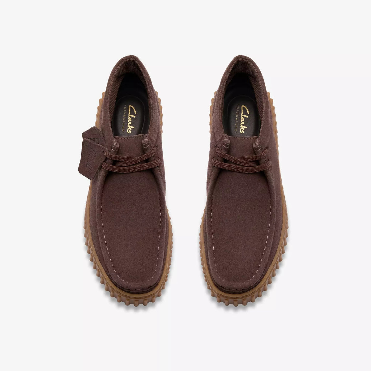 CLARKS Scarpa Donna TORHILL MOSS SUEDE-Marrone