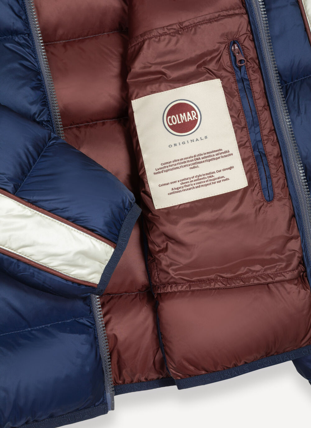 COLMAR Piumino Uomo Heritage-Blu Navy