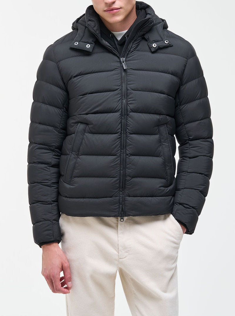 COLMAR Piumino Uomo Cappuccio staccabile MINDSET-Black