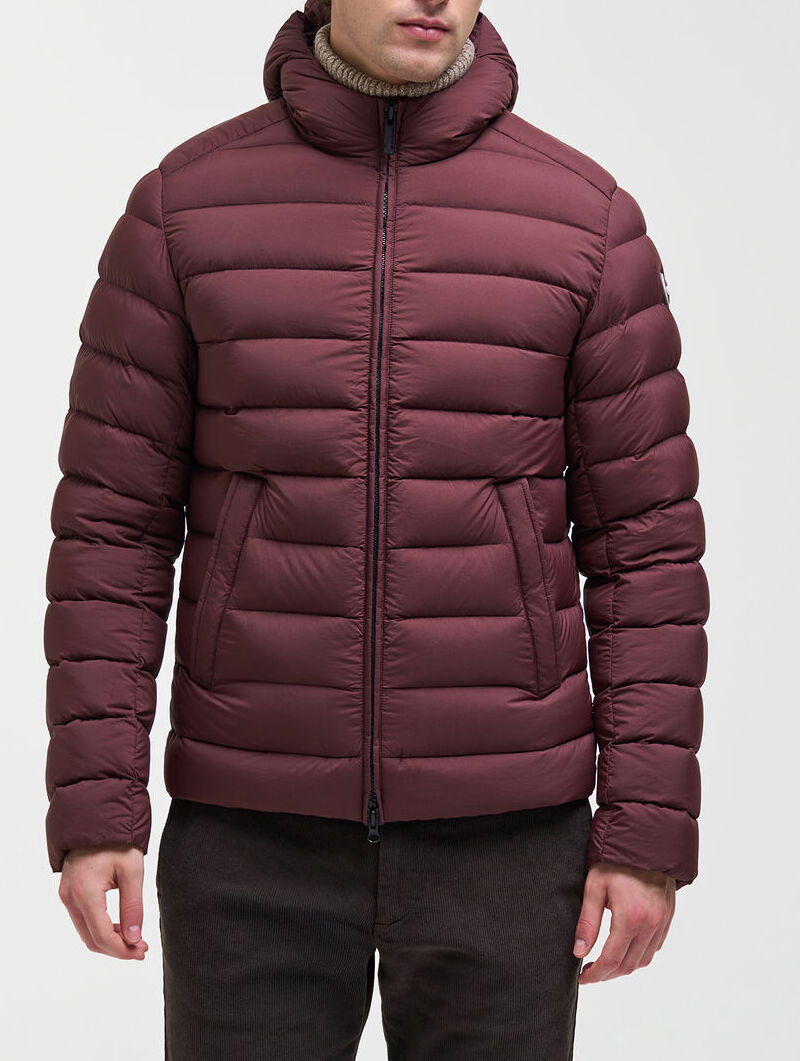 COLMAR Piumino Uomo Cappuccio Fisso MINDSET-Bordeaux Mattone