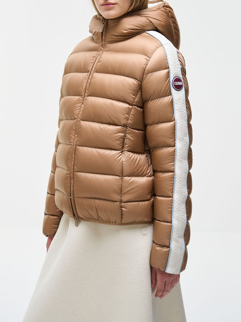 COLMAR Piumino Donna Heritage Cappuccio-Beige Marrakech