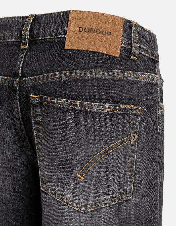 DONDUP Jeans Donna MARLEN Wide Leg-Nero