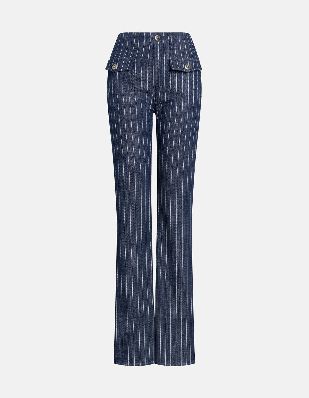 DONDUP Pantalone Donna TOPPA Flare-Blu