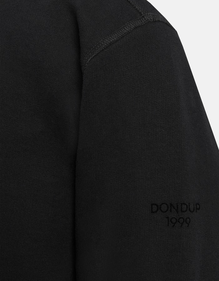 DONDUP Felpa Uomo Cotone-Nero
