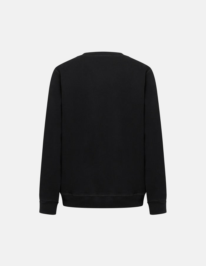 DONDUP Felpa Uomo Cotone-Nero