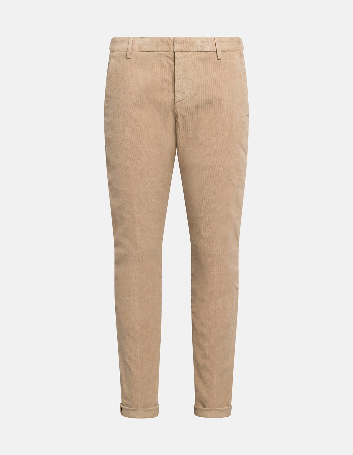 DONDUP Pantalone Uomo Gaubert Slim Velluto-Sabbia