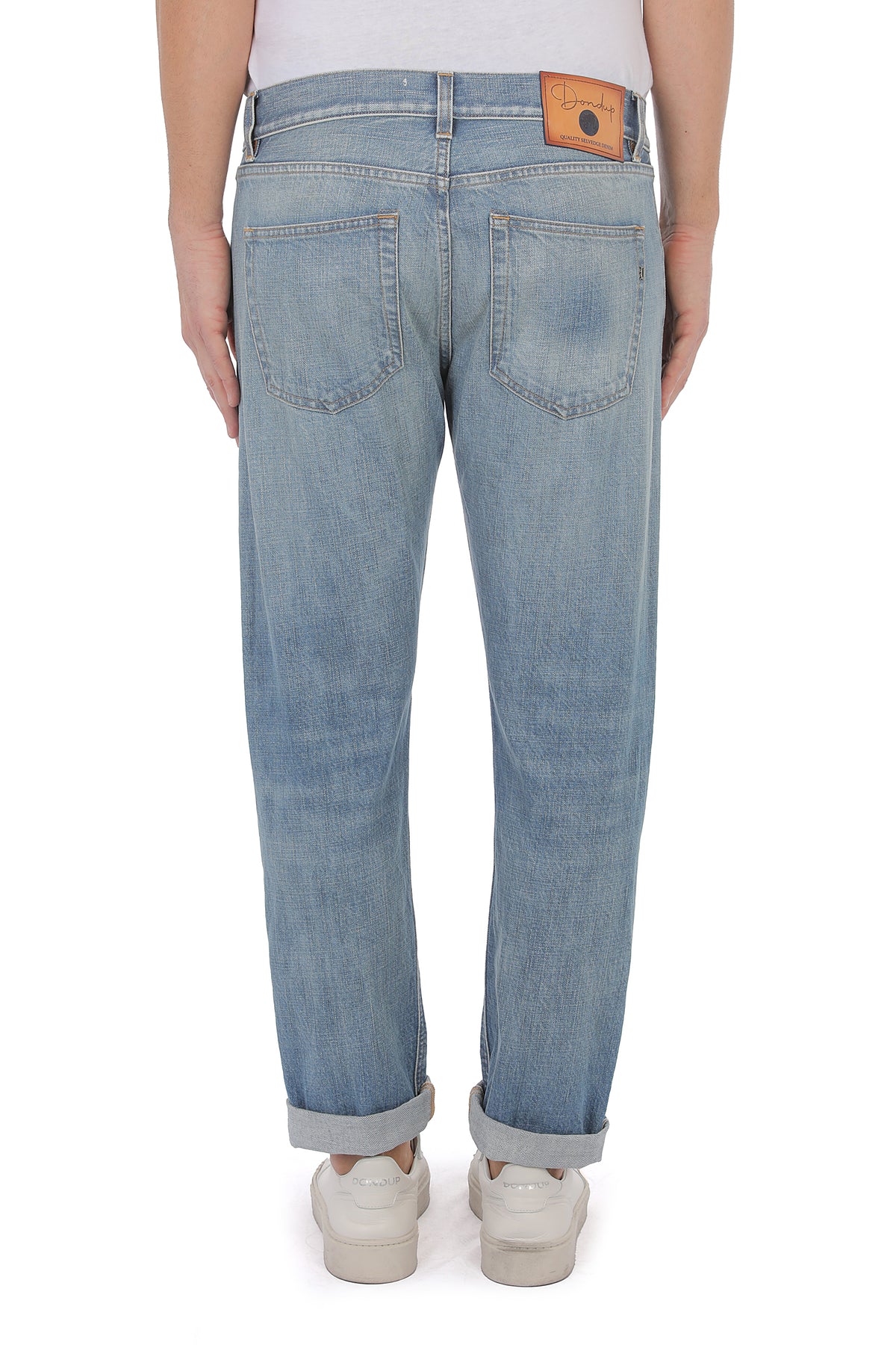 DONDUP Jeans Uomo Icon Slim-Blu