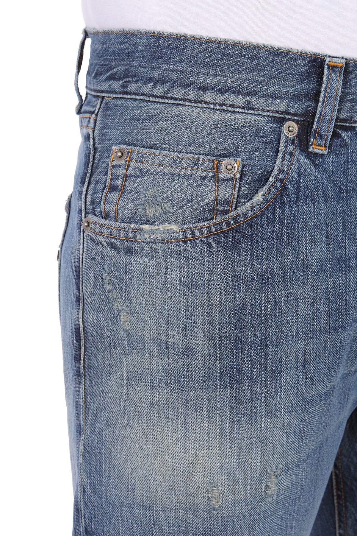 DONDUP Jeans Uomo Icon Slim-Blu