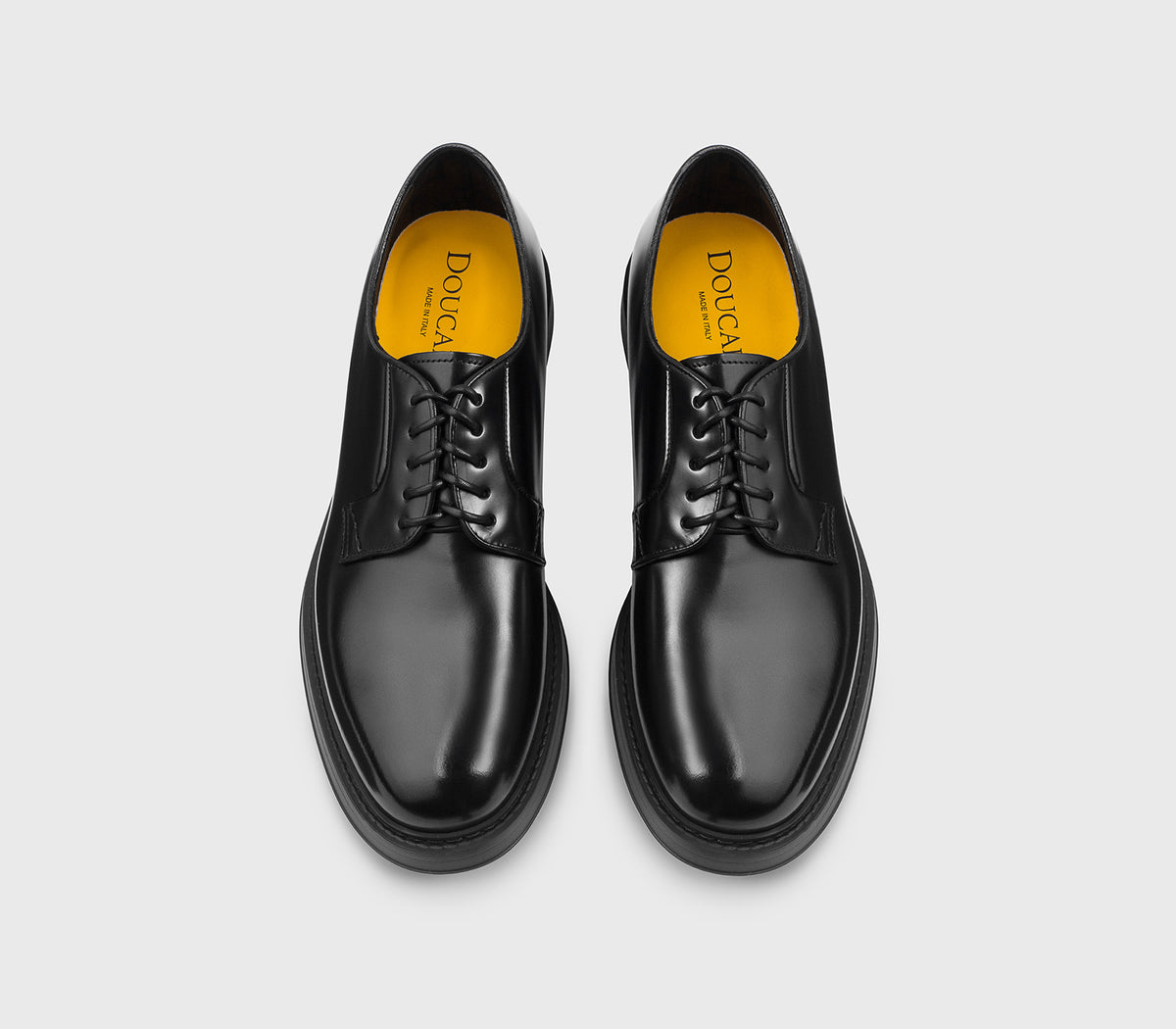 DOUCAL'S Scarpa Uomo DERBY HORSE-Nero
