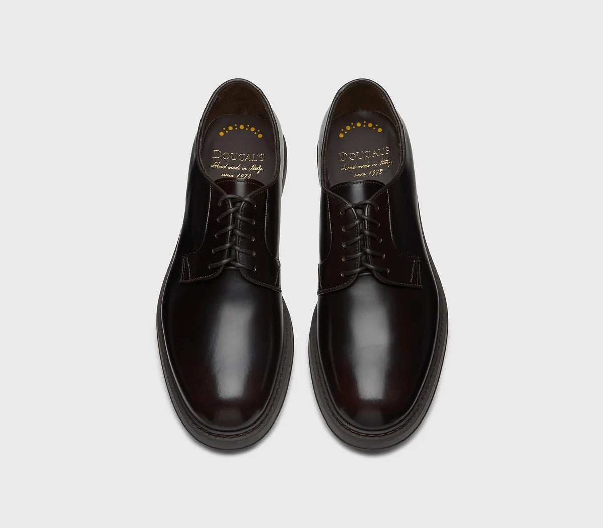 DOUCAL'S Scarpa Uomo DERBY HORSE-Marrone