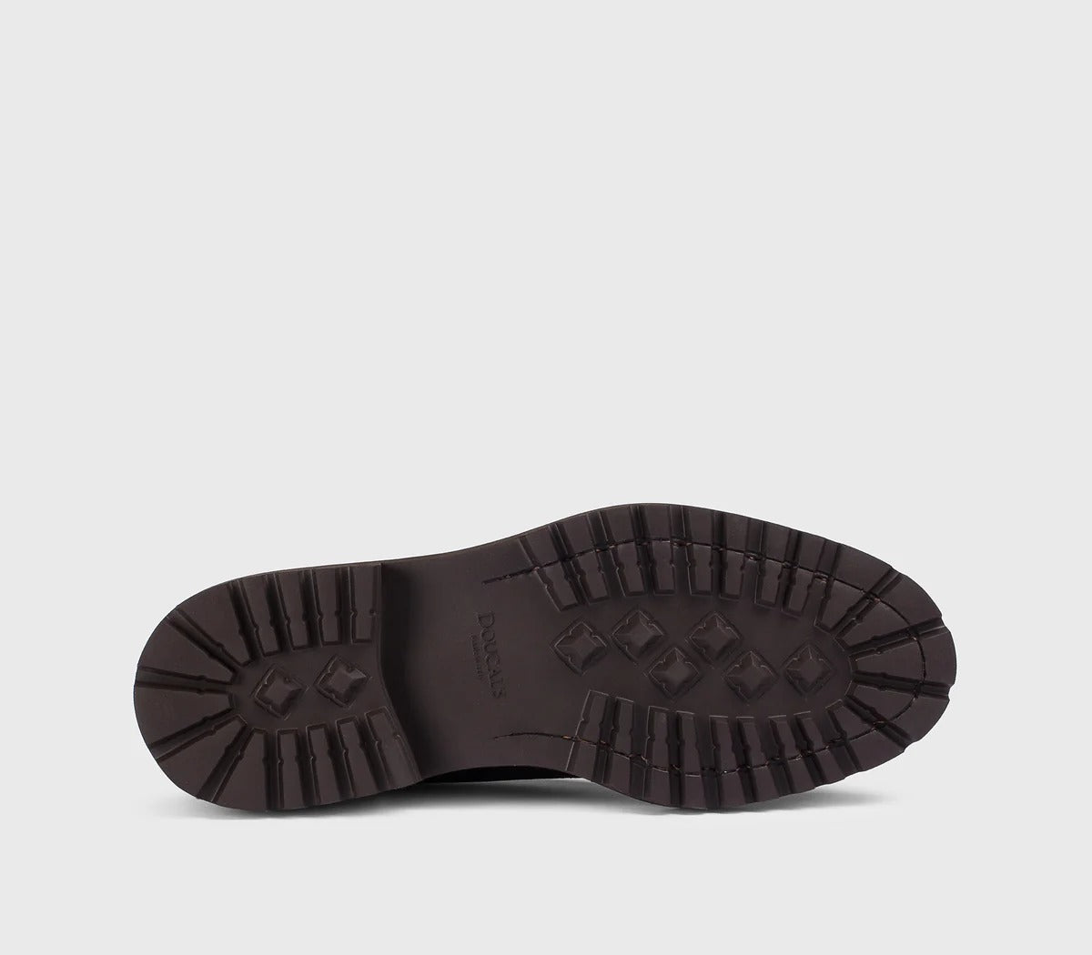 DOUCAL'S Scarpa Uomo Derby Pelle Cervo-Testa di Moro