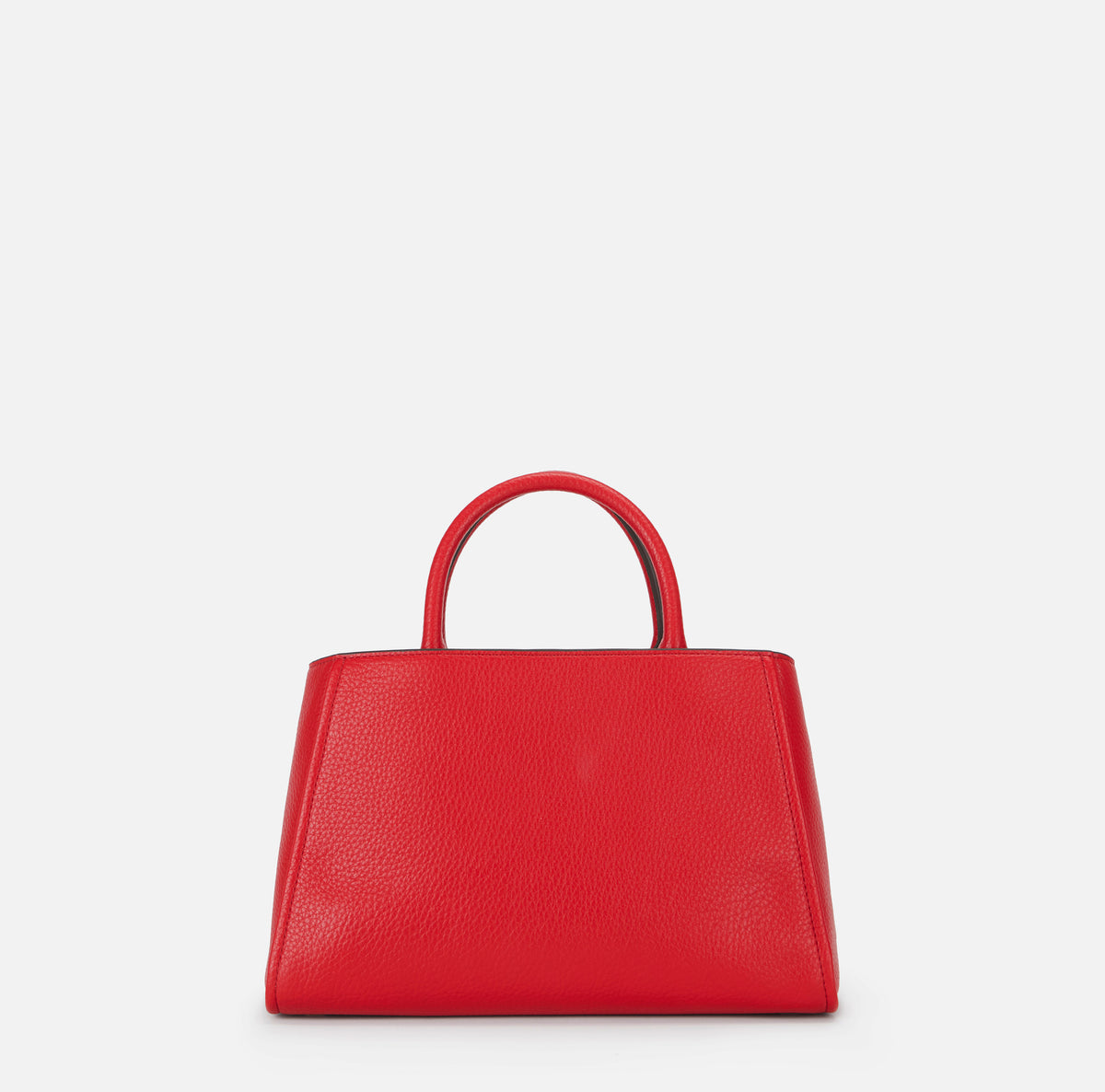 ELISABETTA FRANCHI Borsa Tote Ecopelle Logo-Red Passion
