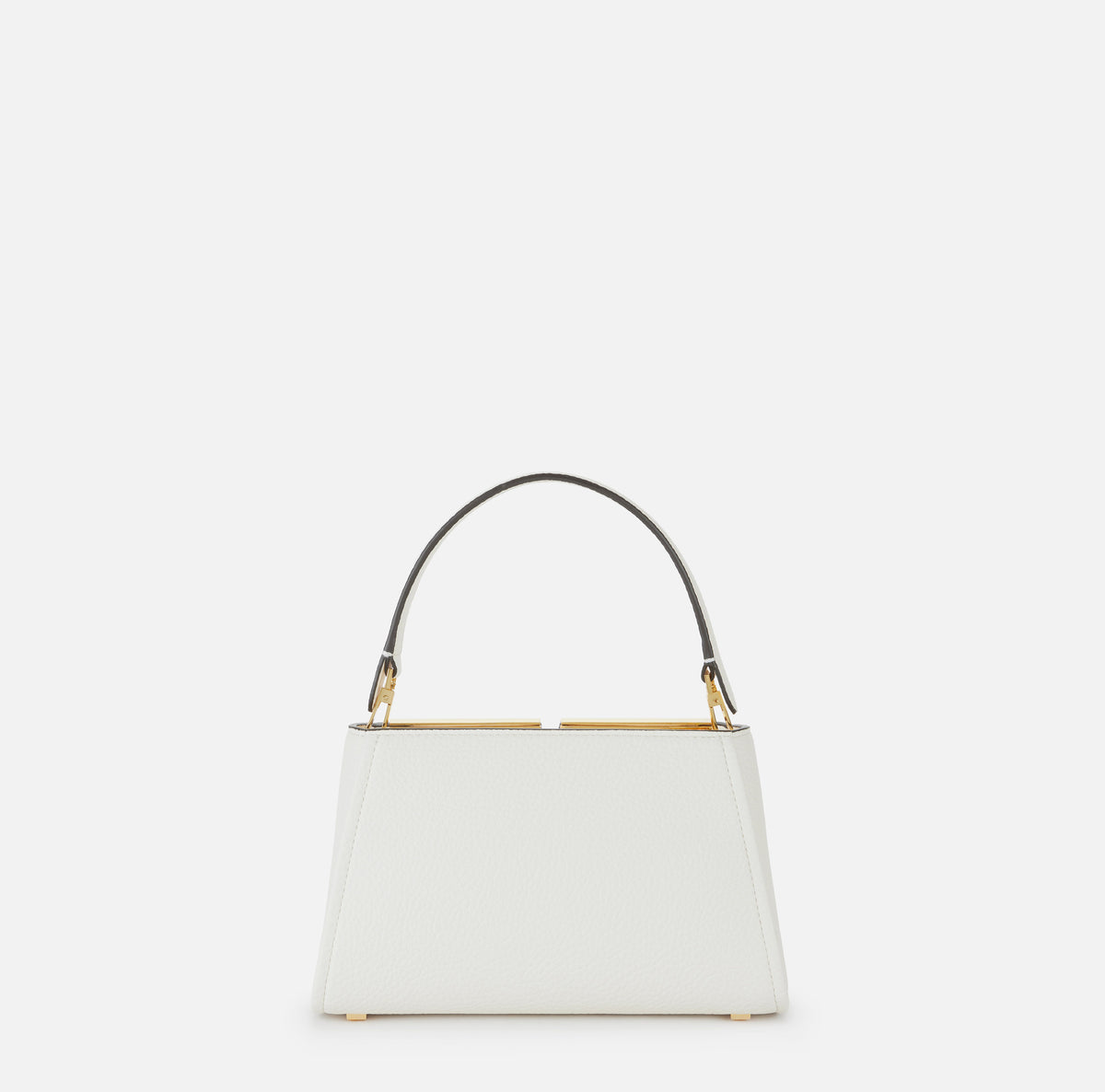 ELISABETTA FRANCHI Borsa a Mano Ecopelle Logo-Burro
