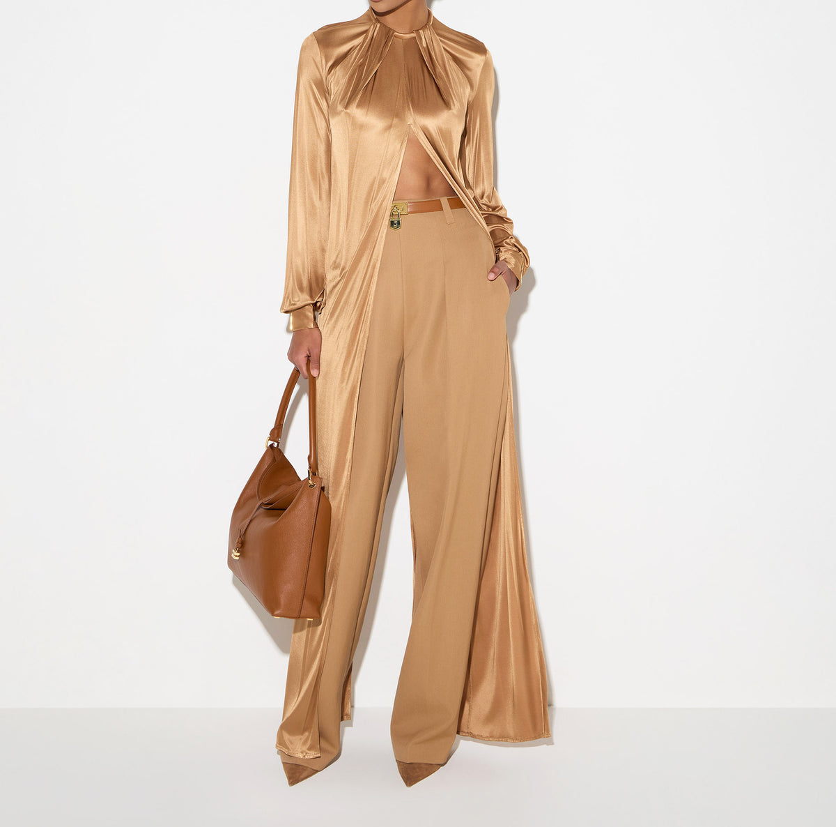 ELISABETTA FRANCHI Casacca Jersey Lucido-Daino