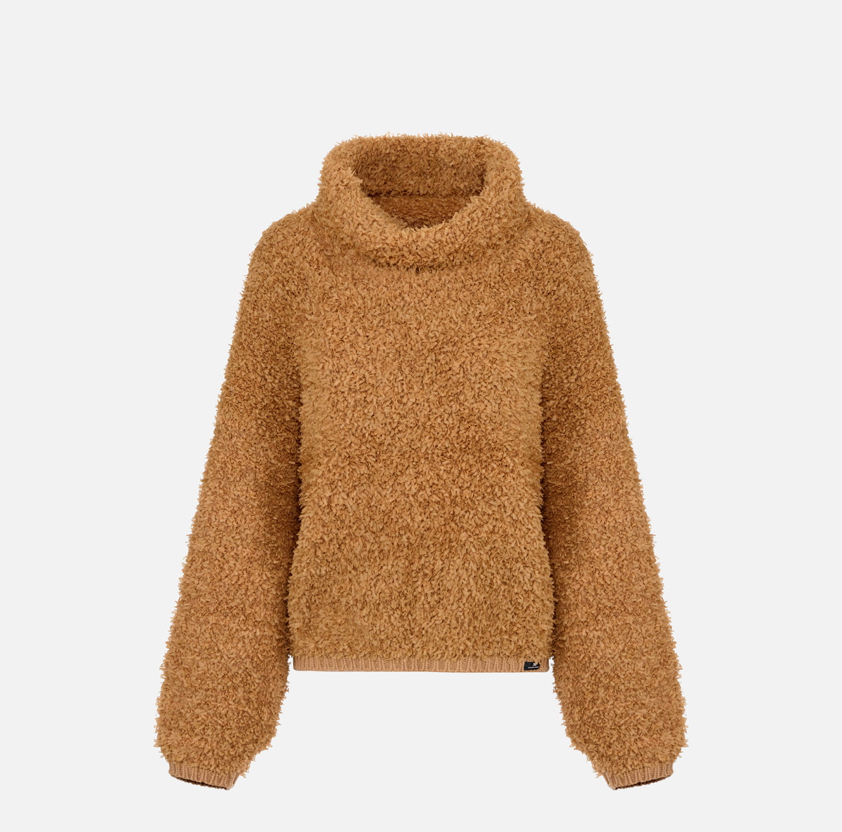 ELISABETTA FRANCHI Pullover Effetto Spugna-Daino