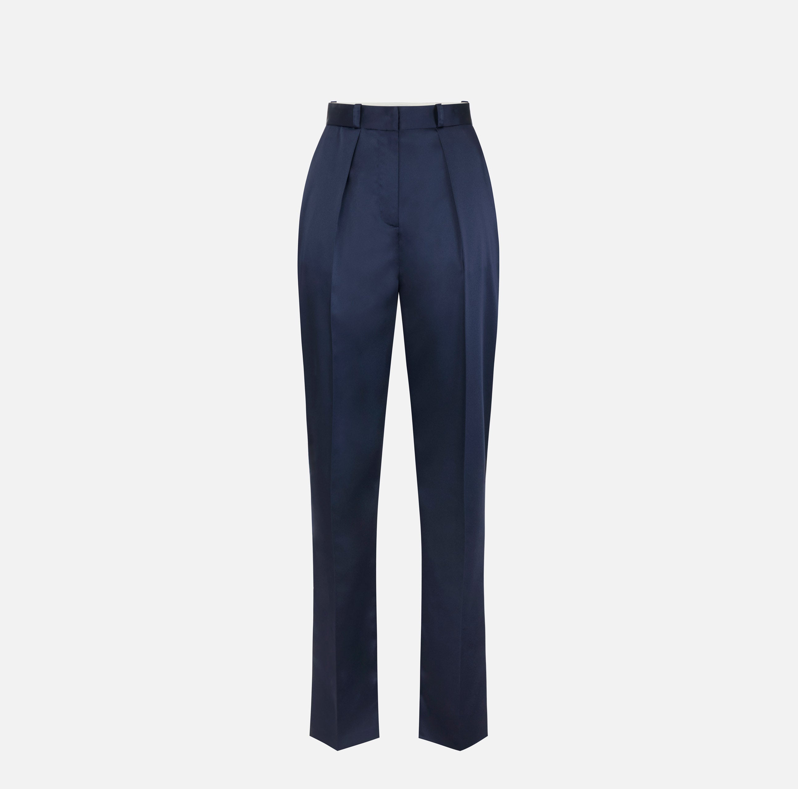ELISABETTA FRANCHI Pantalone Raso Stretch-Navy