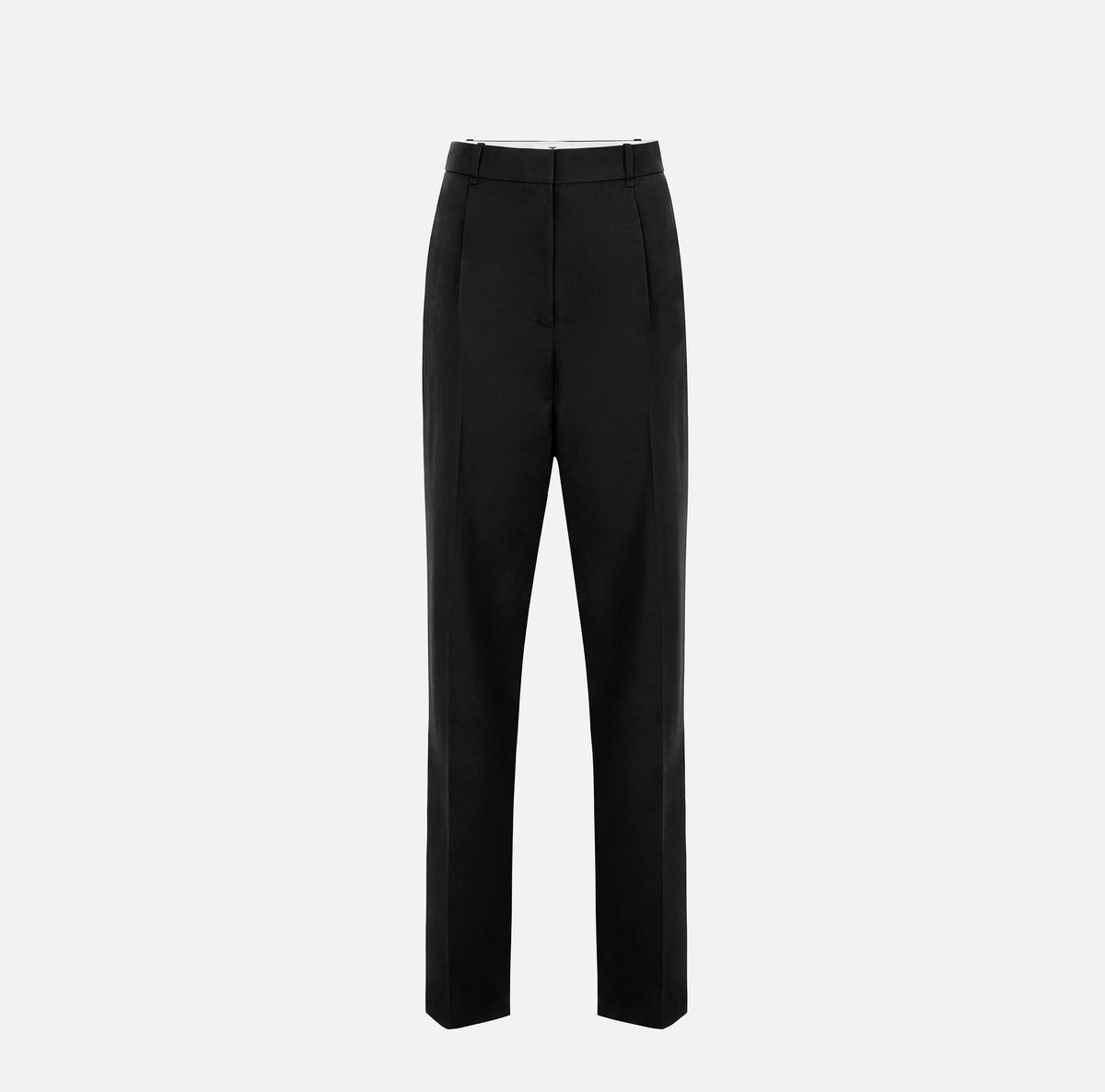 ELISABETTA FRANCHI PANTALONE Gabardina-Nero