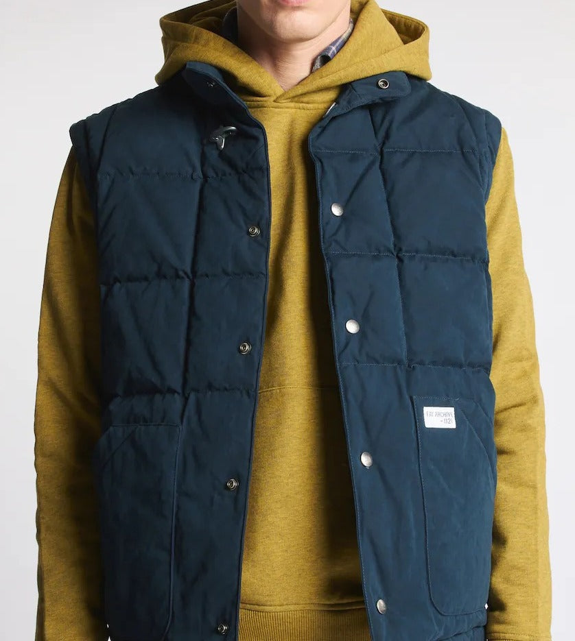 FAY Giacca Uomo Archive Reps Smerigliato-Navy