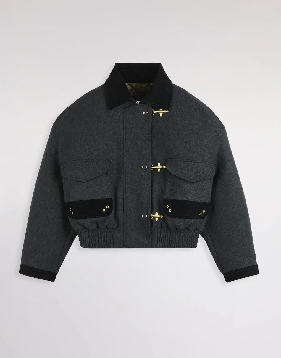 FAY BOMBER Donna 3 GANCI Foudré Mélange-Catrame
