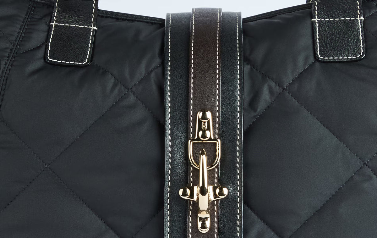 FAY SHOPPING BAG Tessuto Tecnico-Nero
