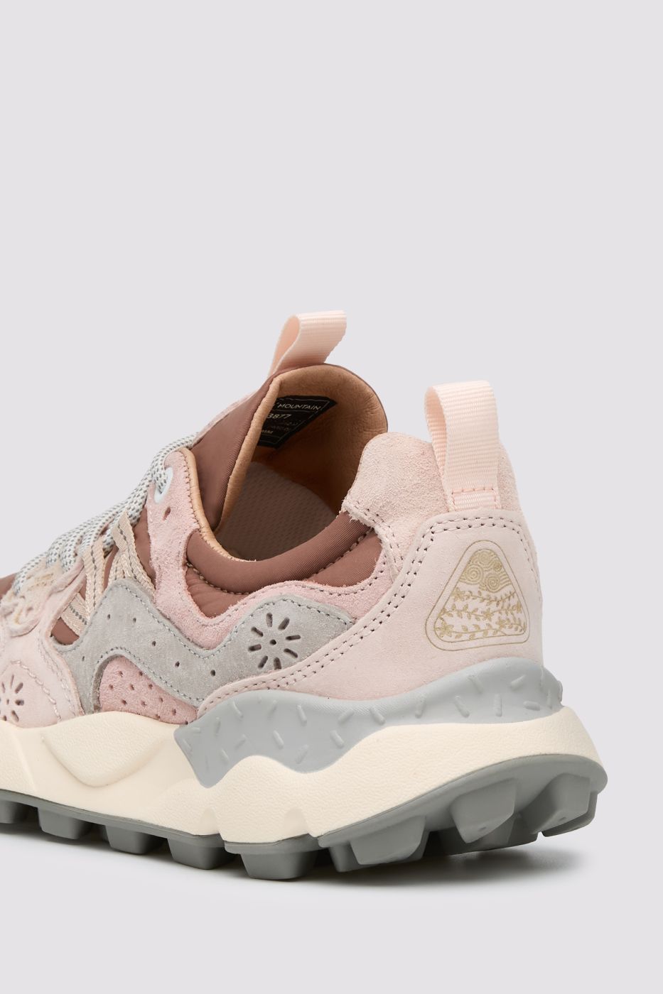 FLOWER MOUNTAIN Sneaker Donna YAMANO 3-Rosa/Grigio