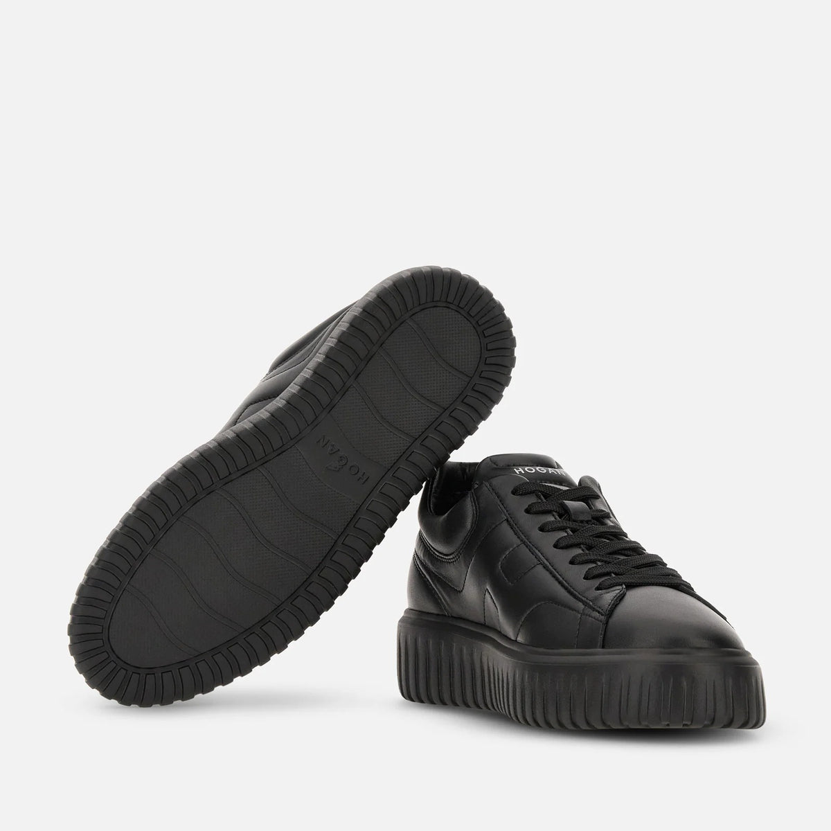 HOGAN Sneaker Uomo H-Stripes-Nero