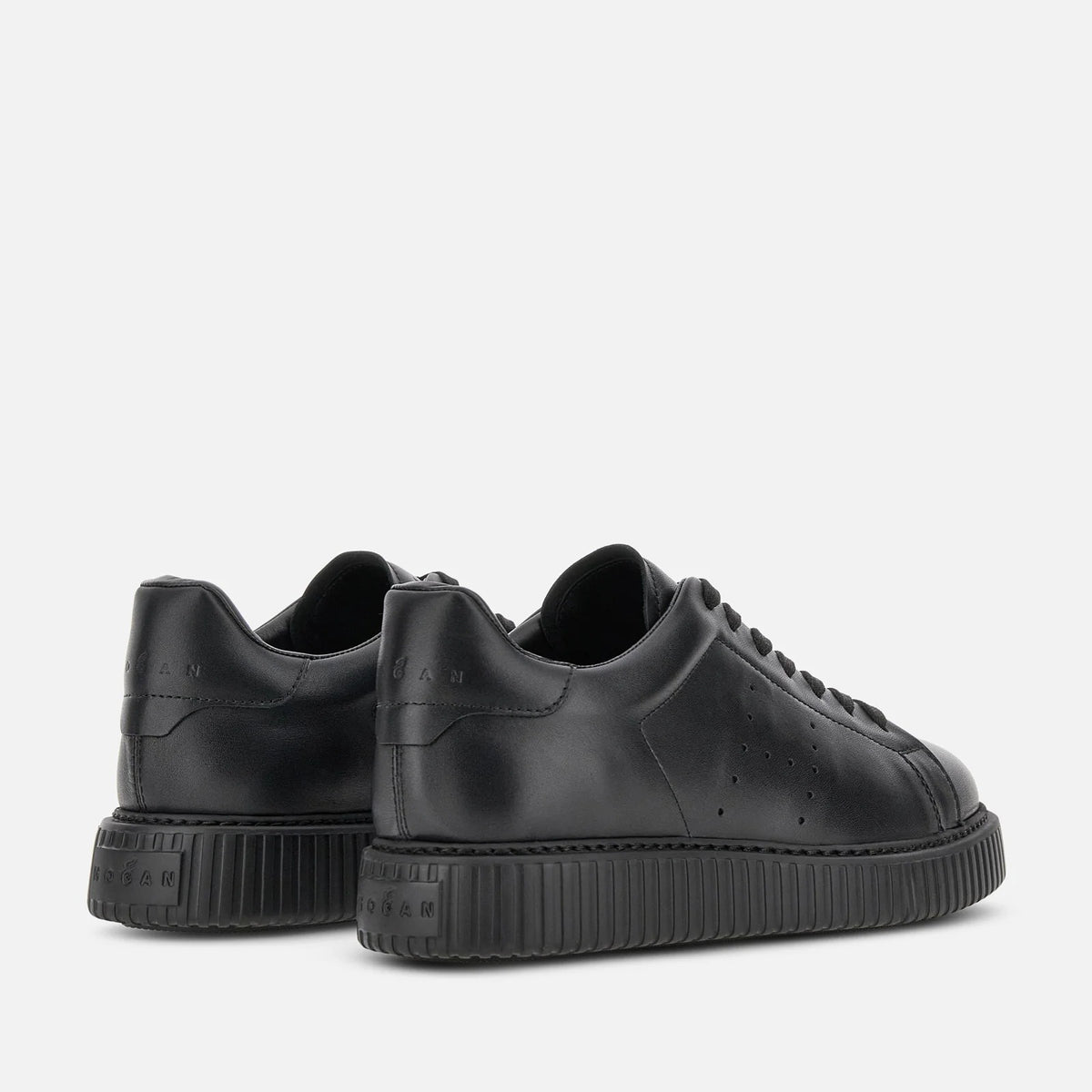 HOGAN Sneaker Uomo H-Stripes-Nero