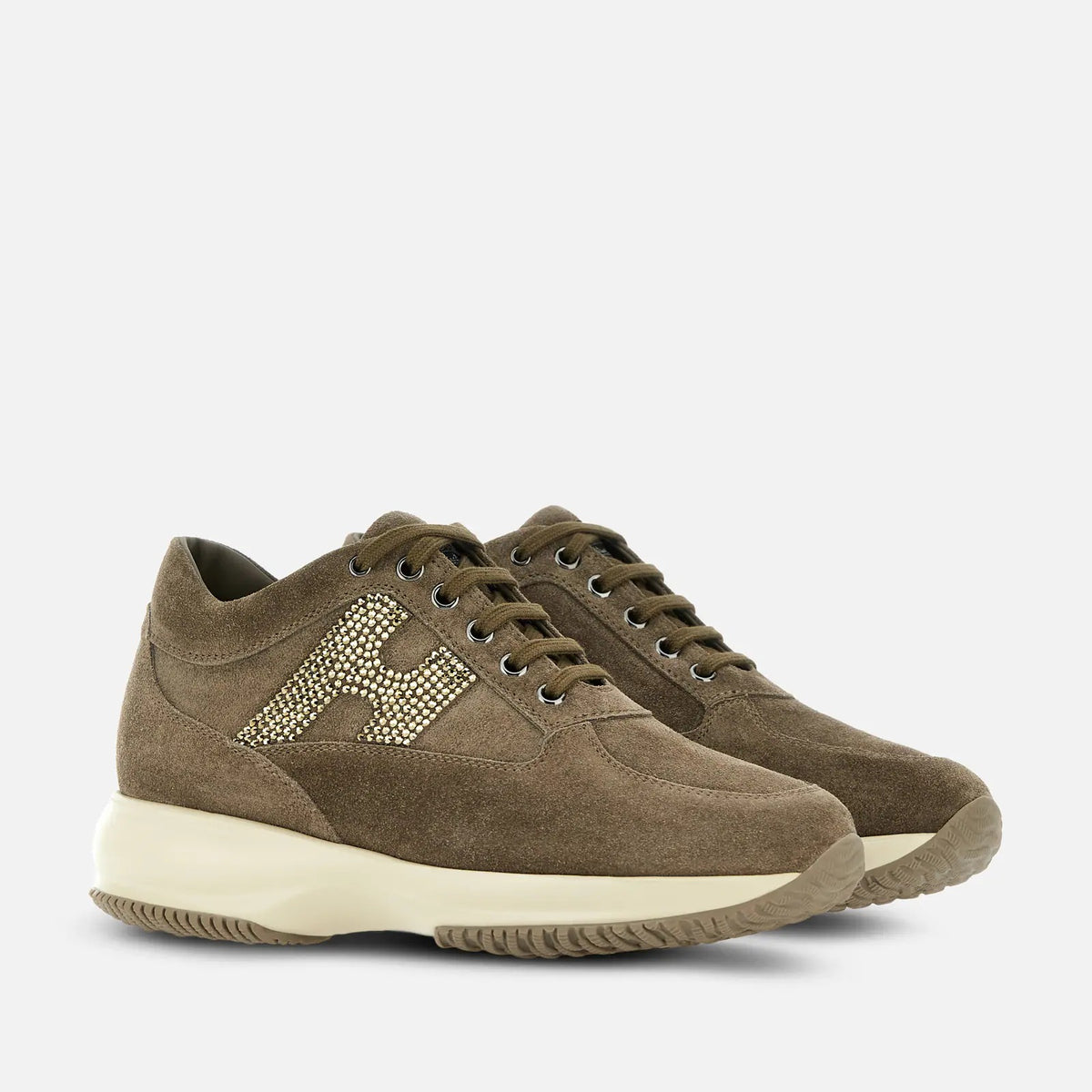 HOGAN Sneaker Donna Interactive-Verde