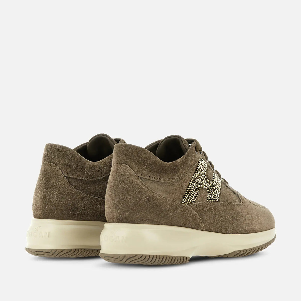 HOGAN Sneaker Donna Interactive-Verde