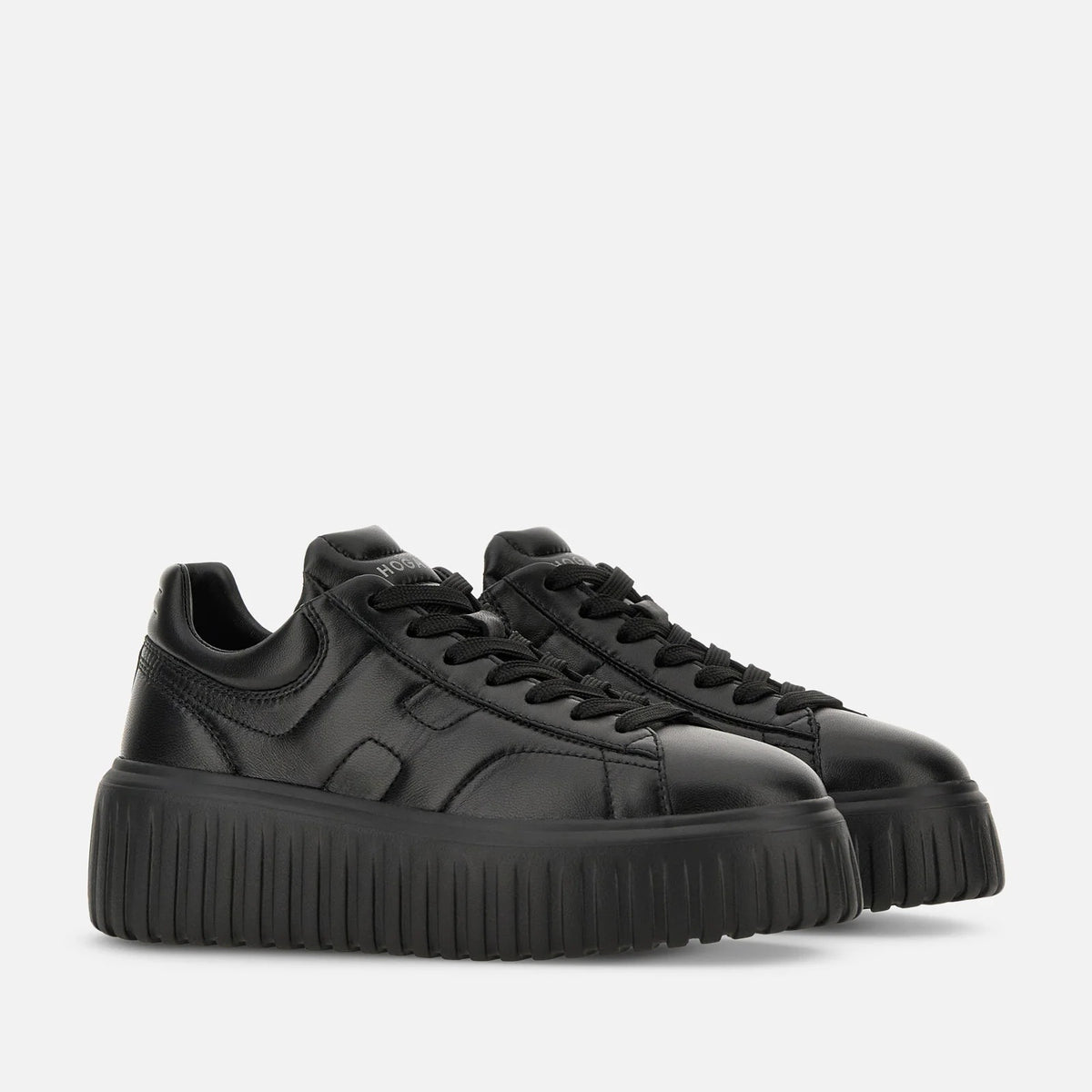 HOGAN Sneaker Donna H-Stripes-Nero
