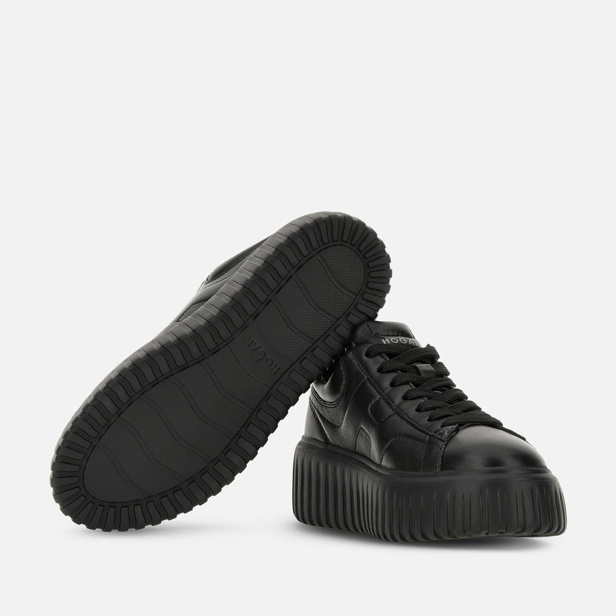 HOGAN Sneaker Donna H-Stripes-Nero
