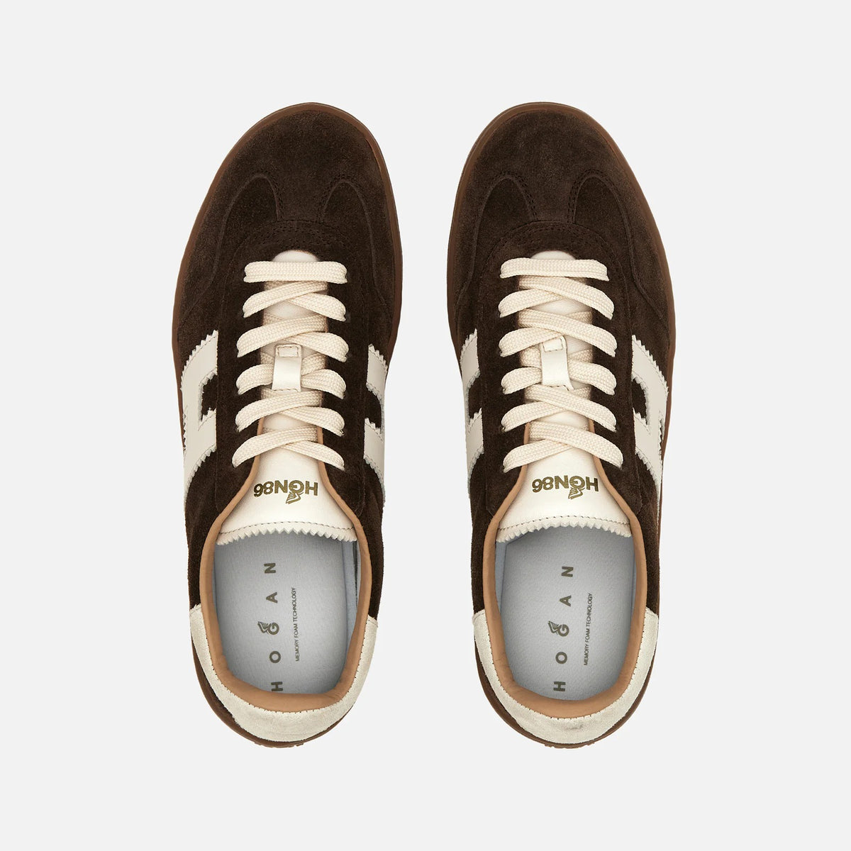 HOGAN Sneaker Donna COOL-Marrone