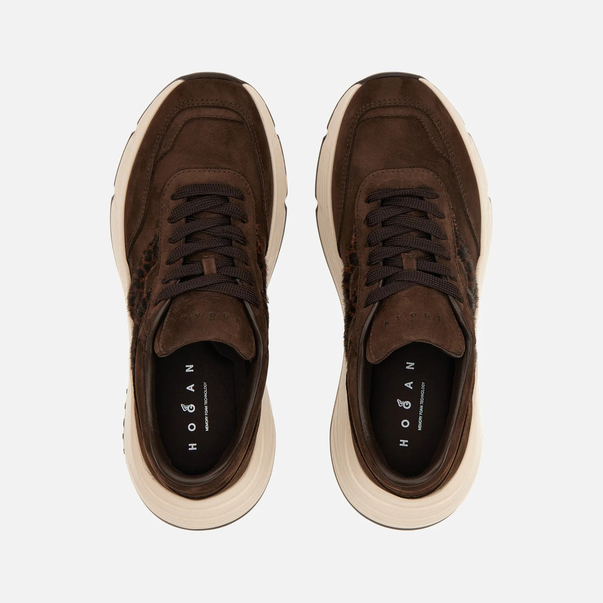 HOGAN Sneaker Donna Hi-Fi H669-Marrone
