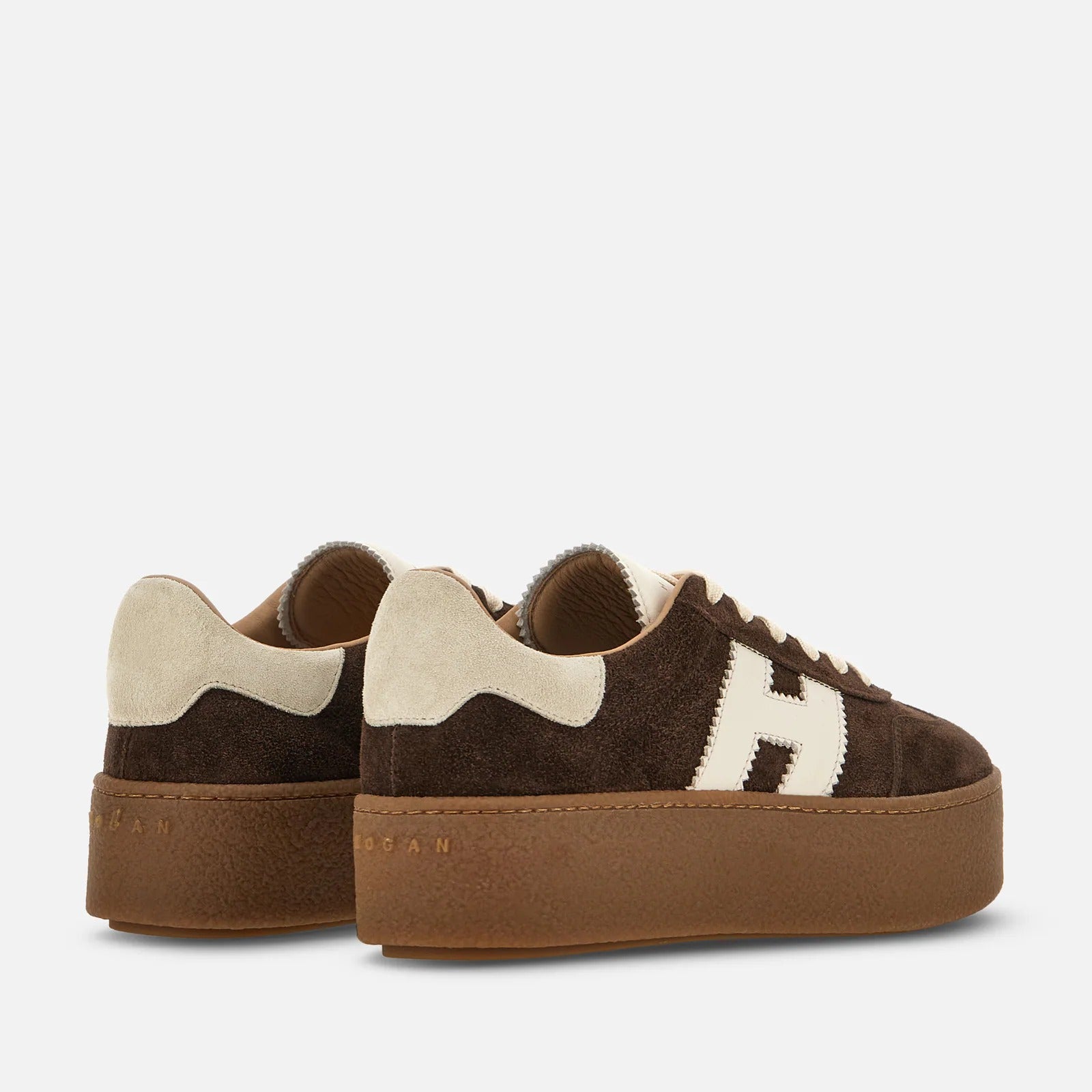 HOGAN Sneaker Donna Cool H698-Marrone