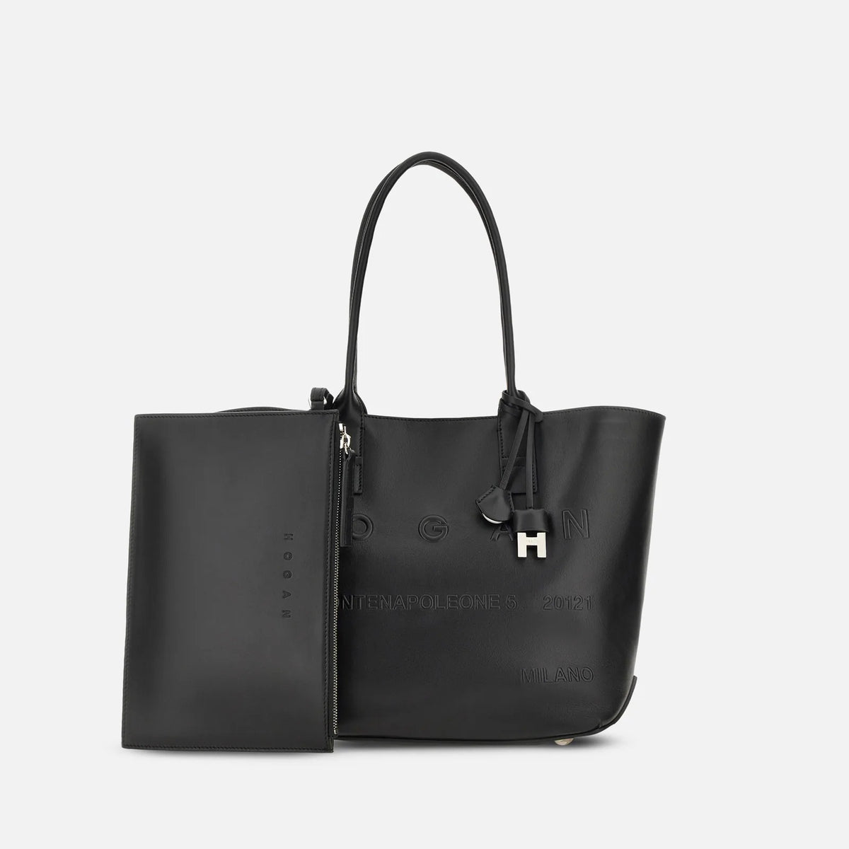 HOGAN Borsa Shopping Address Piccola-Nero