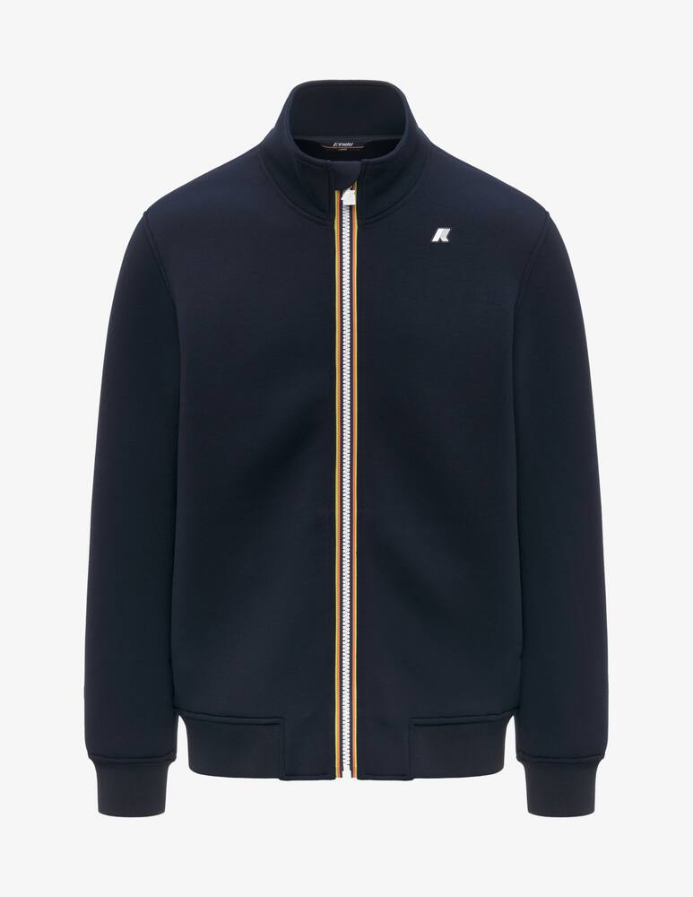 K-WAY Felpa Uomo FINN SPACER-Blue Depth