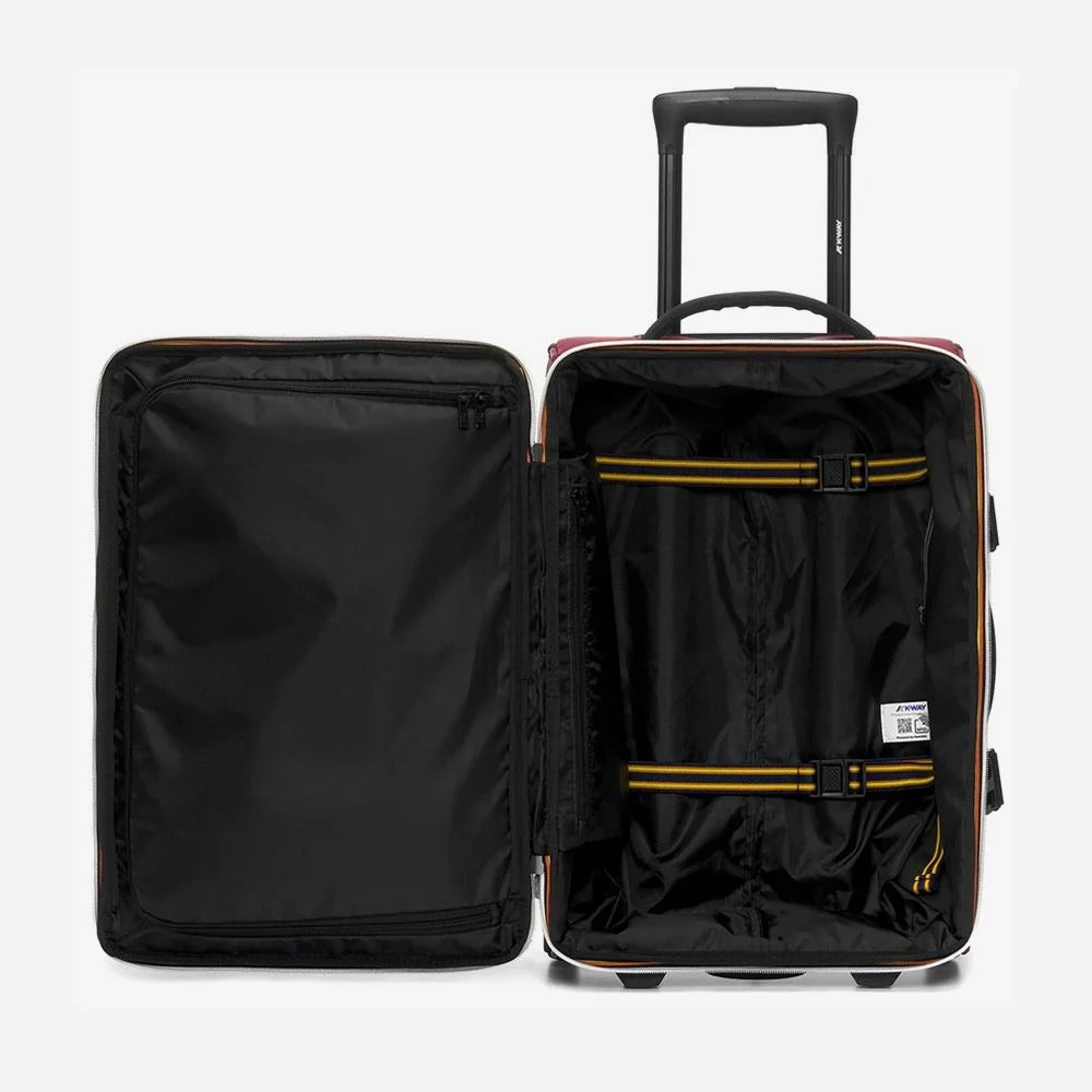 K-WAY Trolley Blossac Small-Red Dark