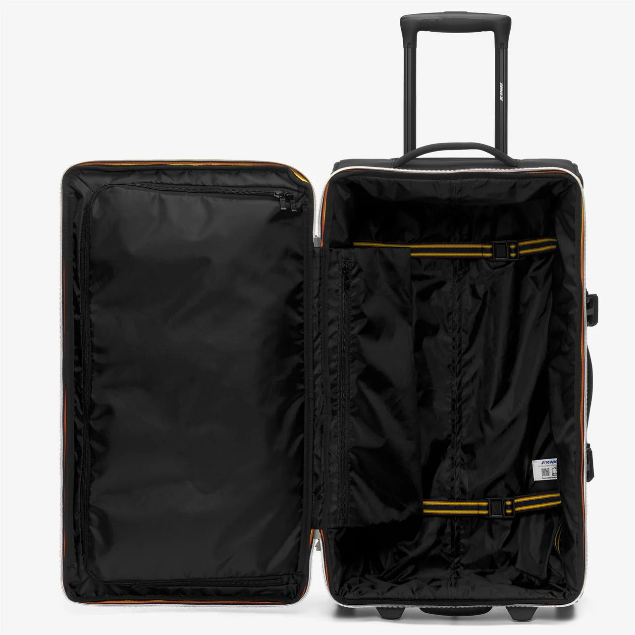 K-WAY Trolley Blossac Medium-Black Pure