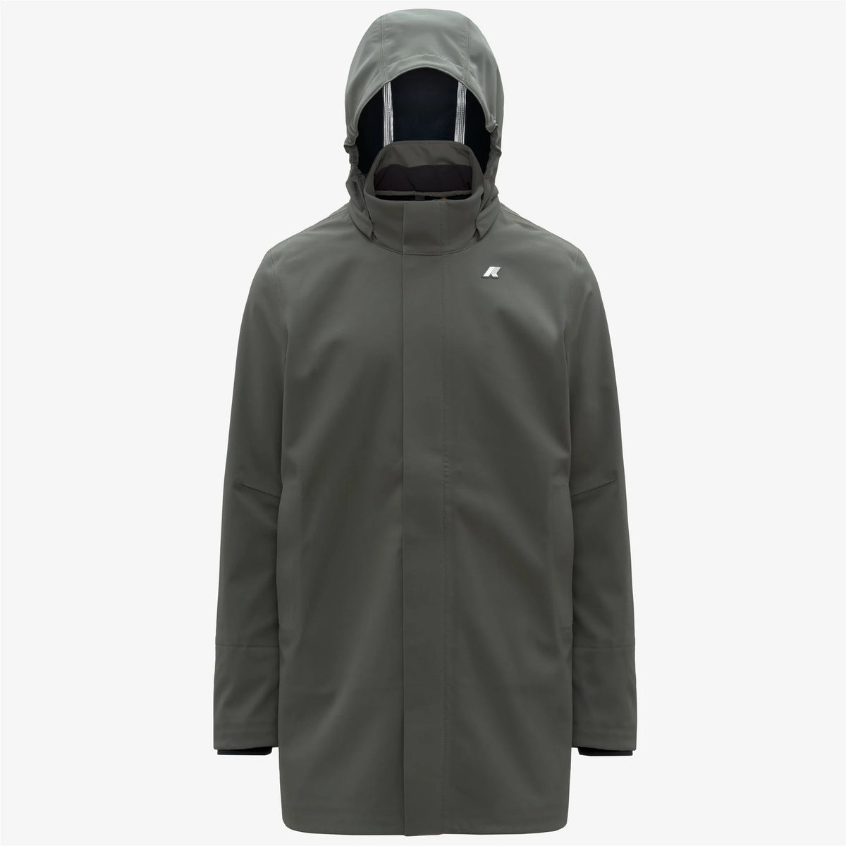 K-WAY Giacca Uomo Duke Bonded-Green Blackish
