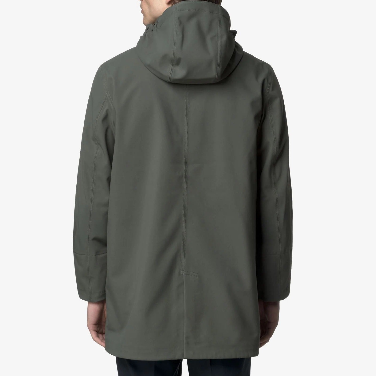 K-WAY Giacca Uomo Duke Bonded-Green Blackish