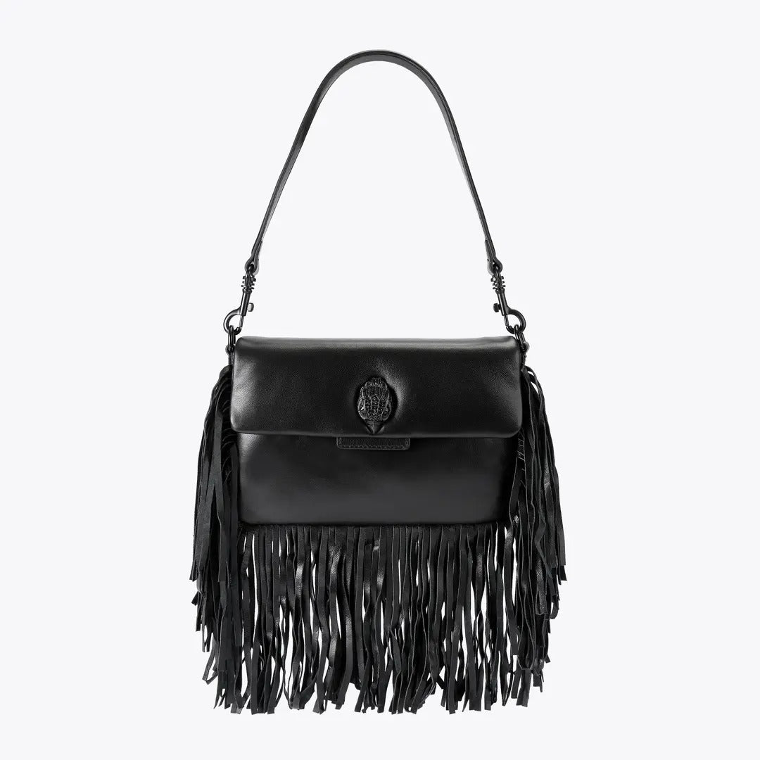 KURT GEIGER Borsa Oxford Fringe-Black
