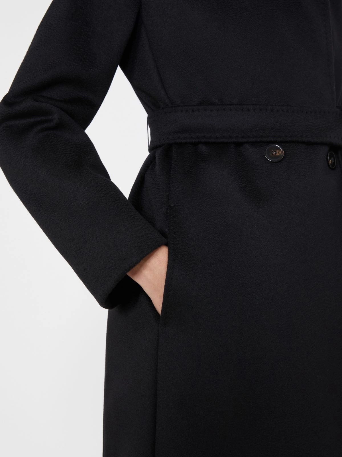 MAX MARA STUDIO Cappotto Donna BCOLLAGE-Nero