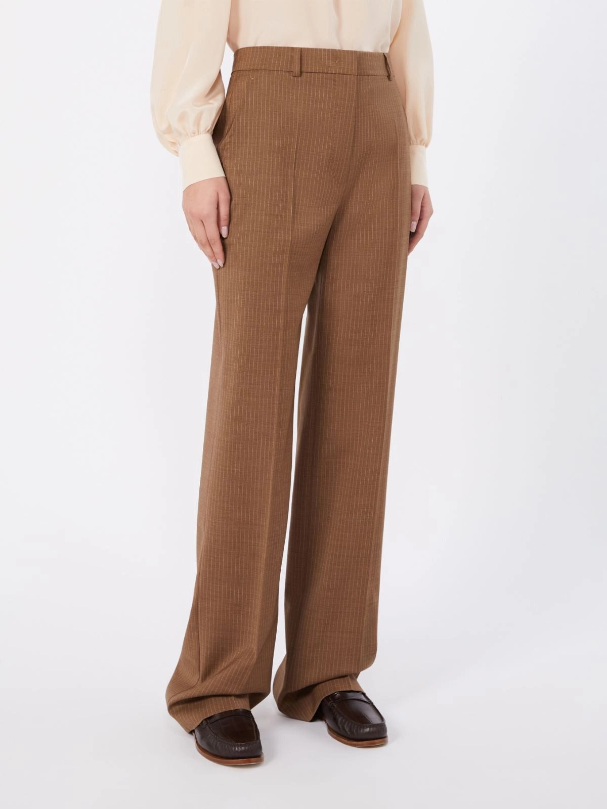 MAX MARA STUDIO Pantalone Donna Cambusa-Cammello