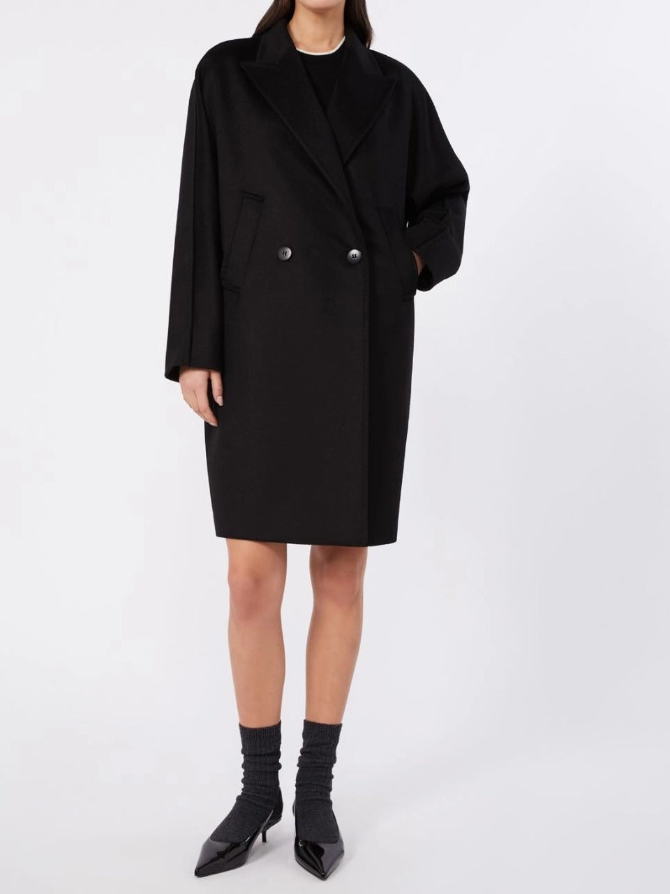 MAX MARA STUDIO Cappotto Donna Mastro-Nero