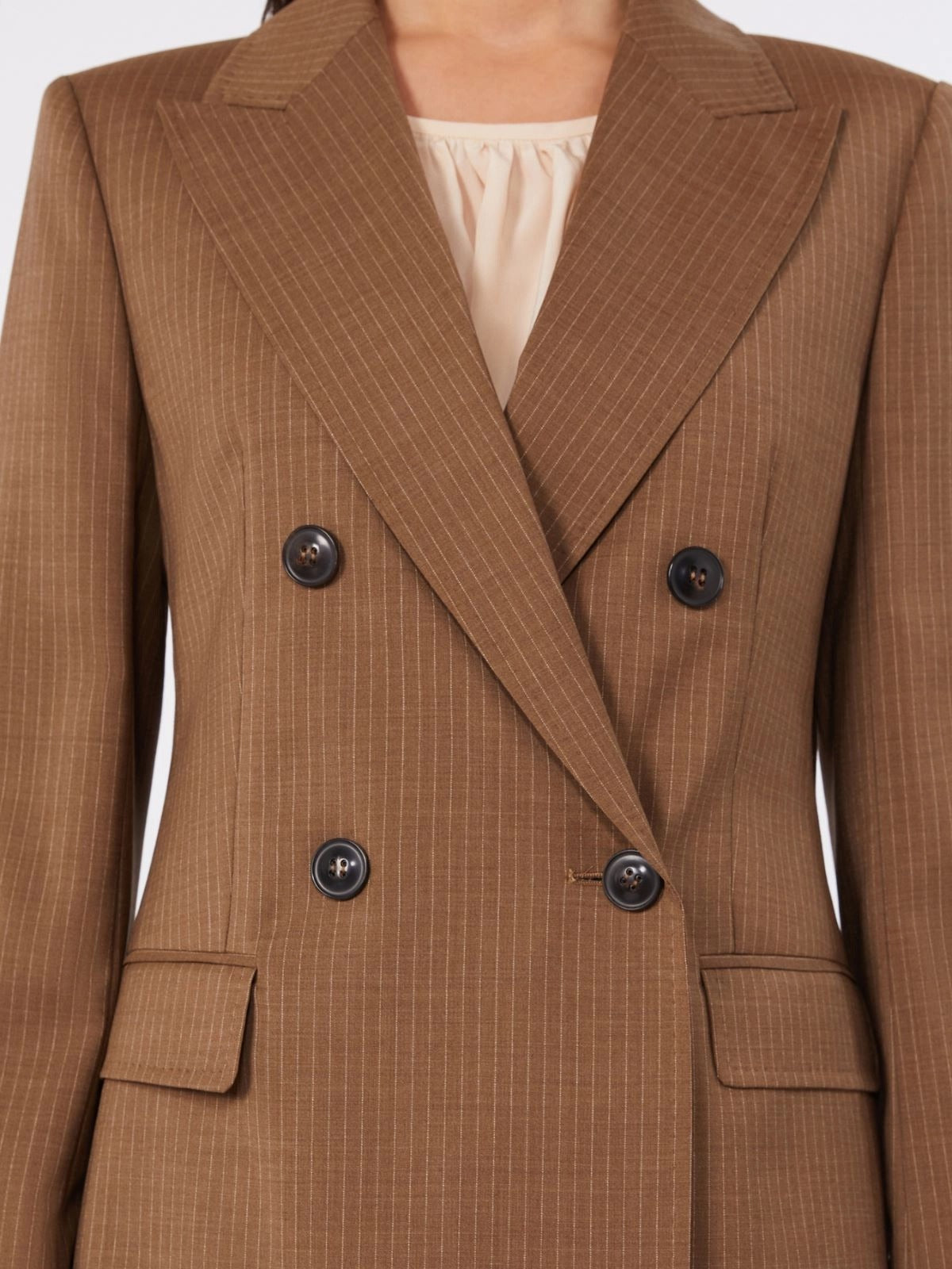 MAX MARA STUDIO Blazer Donna Umico-Cammello