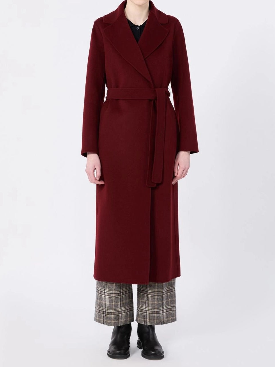'S MAX MARA Cappotto Donna Poldo-Bordeaux
