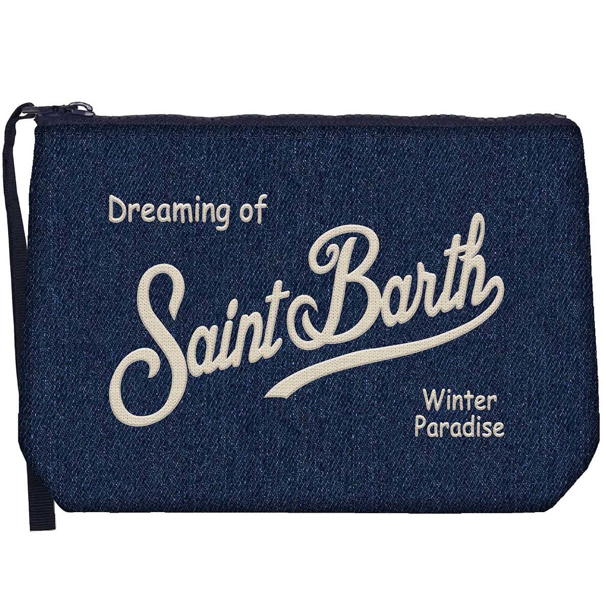 MC2 SAINT BARTH Pochette ALINE DENIM W-Blu