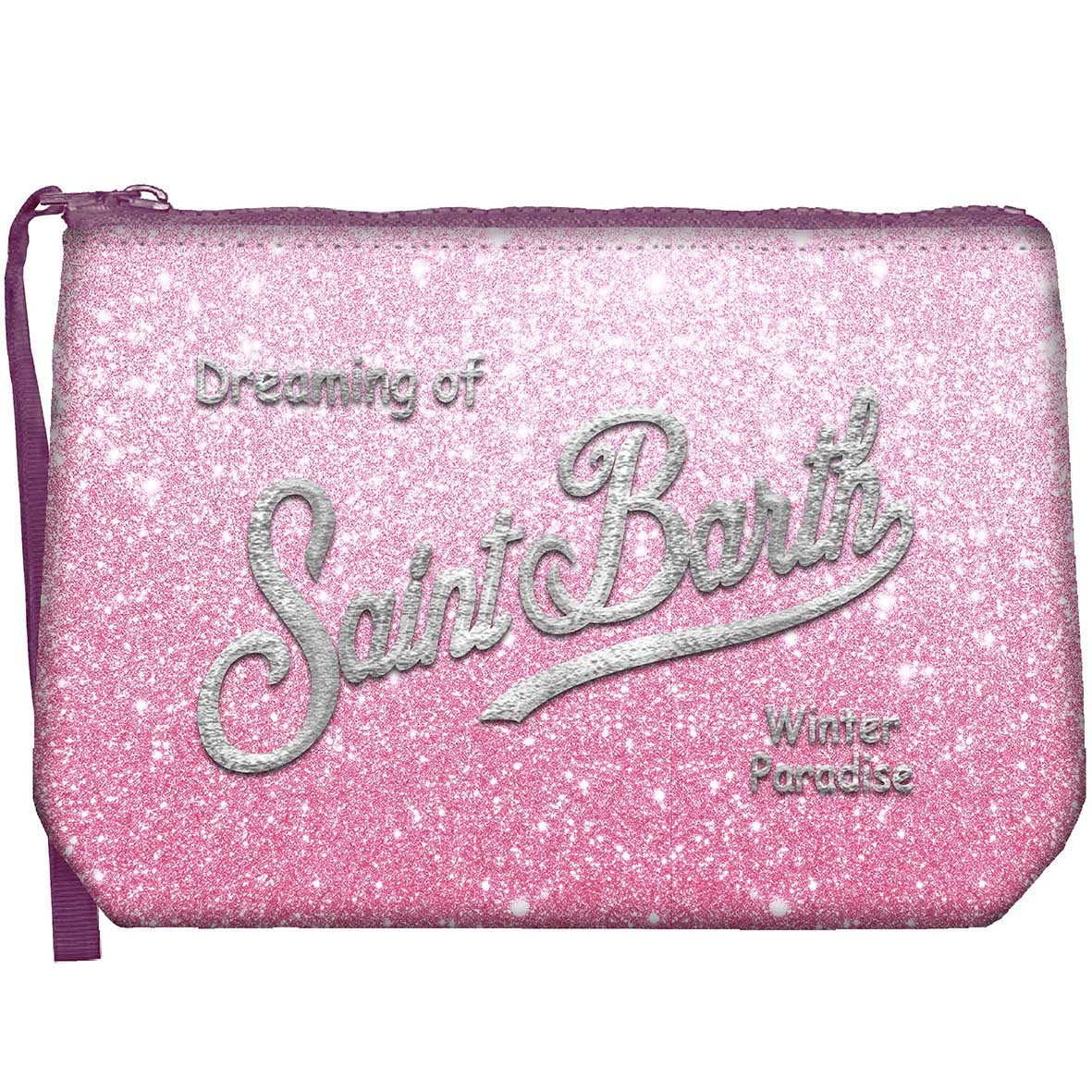 MC2 SAINT BARTH Pochette ALINE LUREX W-Rosa
