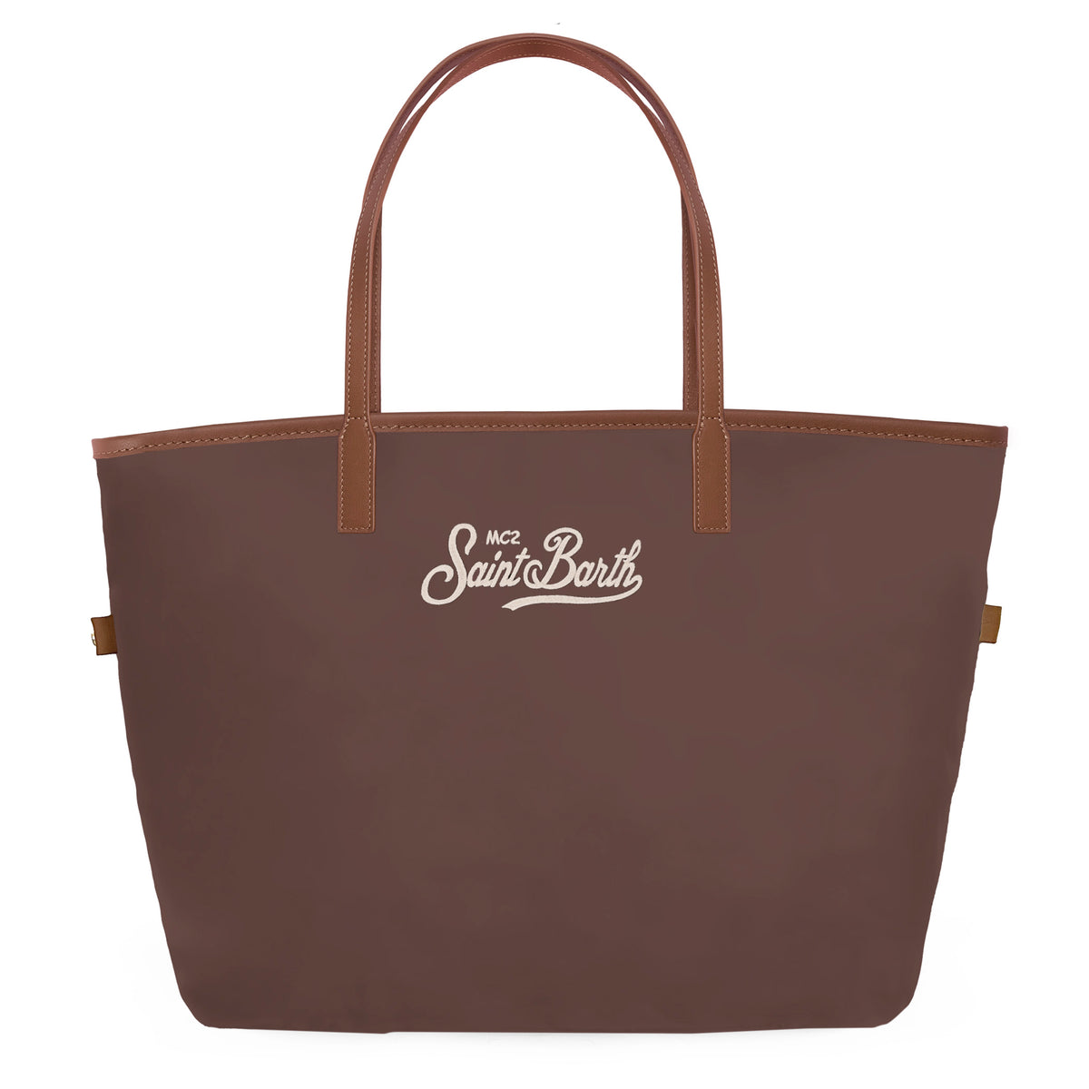 MC2 SAINT BARTH Borsa CITY BAG NYLON-Marrone